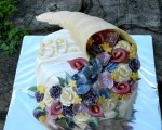 C - 1.
Mušľa s kvetinami
Torta 20 rezová s priemerom 23 cm
Cena : 90.00 €