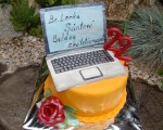 B 3.
Laptop malý pre ženu
Torta 20 rezová s priemerom 23 cm
Cena: 55.00 €